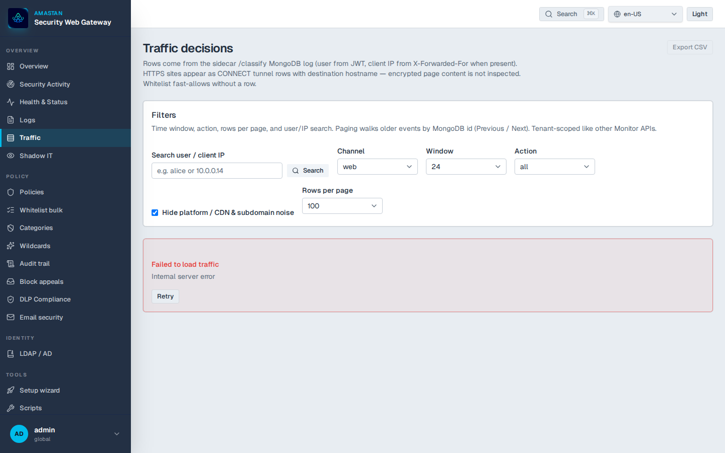 Traffic decisions